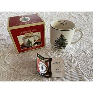 Spode Christmas Tree Cafe' Mug New in Box